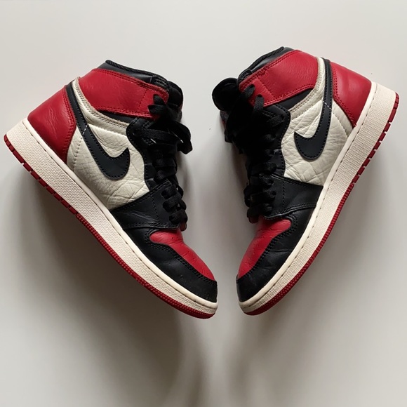 Air Jordan 1 Bred Toe - Picture 3 of 5